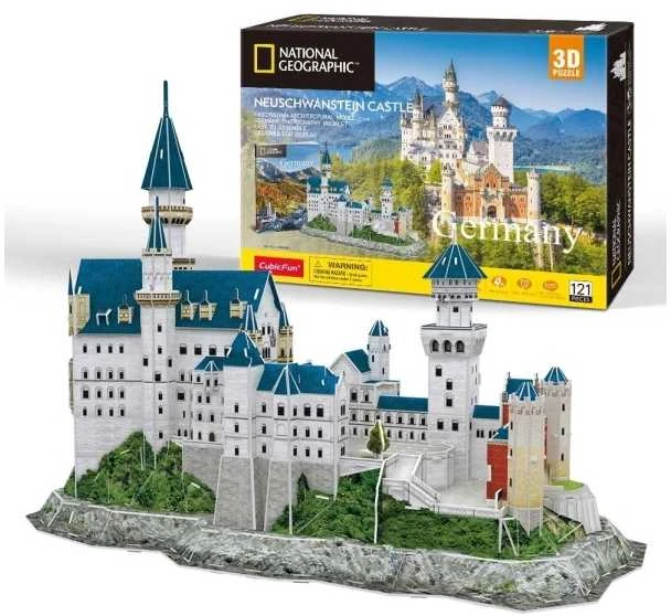 CUBICFUN 3D dėlionė „Neuschwanstein pilis“