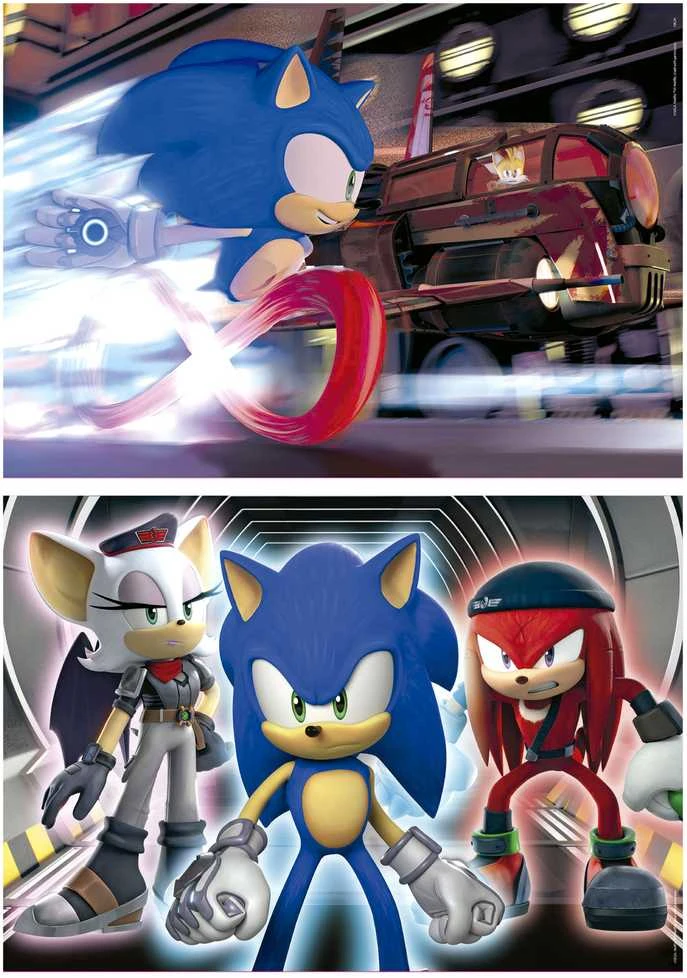 Educa dėlionė 2x100 vnt. - Sonic