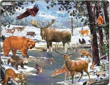 Larsen_Puzzles Larseno dėlionė Northern Forest Maxi