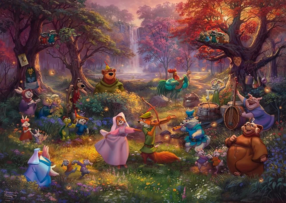 Schmidt Dėlionė 1000 vnt. - „Disney“ Robinas Hudas