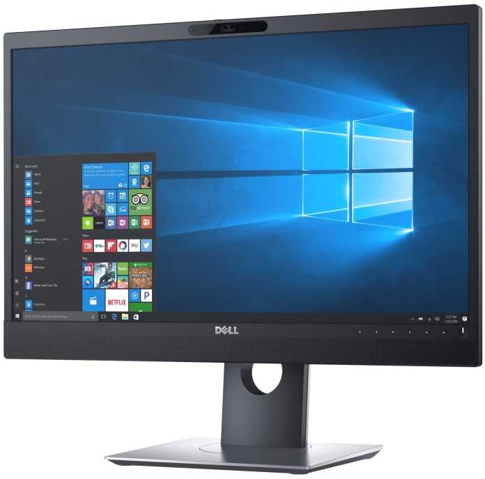 DELL 24 monitorius vaizdo konferencijoms: P2418HZM, 61 cm (24"), 1920 x 1080 pikselių, „Full HD“, LCD, 6 ms, juodas