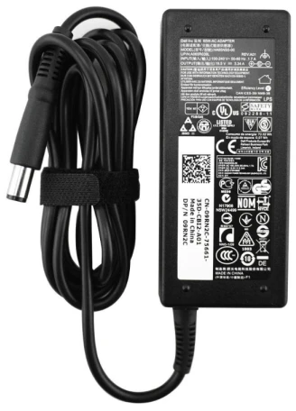 DELL kintamosios srovės adapteris (65 W), skirtas Latitude E serijai (naujos formos), nešiojamajam kompiuteriui, vidaus patalpoms, 100–240 V, 50–60 Hz, 65 W, 19 V