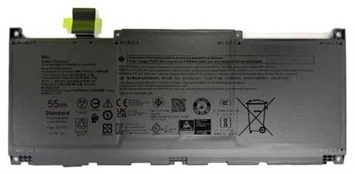 „Dell“ 55 Wh ličio jonų baterija nešiojamiesiems kompiuteriams