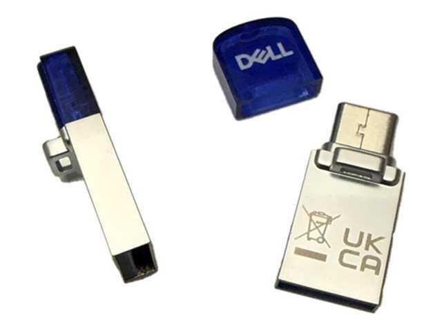Dell 128GB 3.2 TYPE A/C COMBO FD - FLASH DRIVE - DETACHABLE CAP