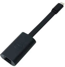 DELL adapteris – USB-C į Ethernet (PXE įkrova), USB Type-C, RJ-45, juodas, 1000 Mbps, Alienware 13 R2 Alienware 15 R2 Alienware 17 R3 Chromebook 11 3000 3110 Chromebook 11 3000 3110...