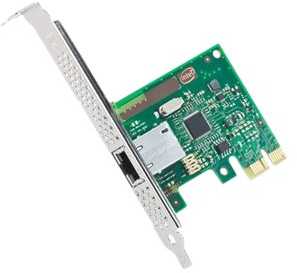 Dell „Intel“ vieno prievado 1 gigabito serverio adapteris Ethernet PCIe