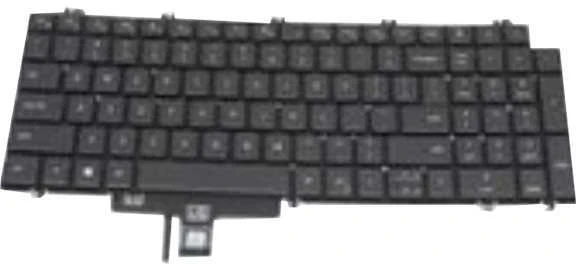 Dell 99 klavišų angliška-tarptautinė klaviatūra su foniniu apšvietimu, skirta