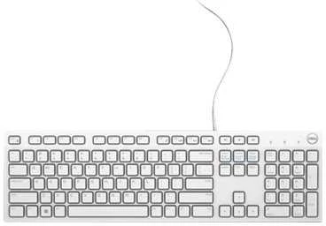 Dell multimedijos klaviatūra KB216, balta