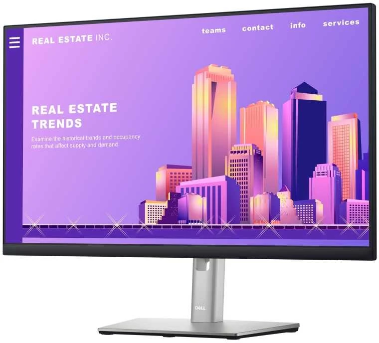 Monitorius Dell | P2422H | 23.8 " | IPS | FHD | 1920 x 1080 | 16:9 | Garantija 36 mėn. | 5 ms | 250 cd/m² | Sidabrinis | Audio | HDMI jungtys quantity 1 | Hz | Stand included No