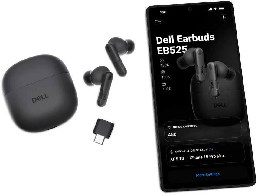 Dell Pro Plus EB525 ausinių komplektas su programėle
