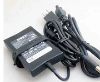 Dell 65W maitinimo adapteris su suvyniotu laidu