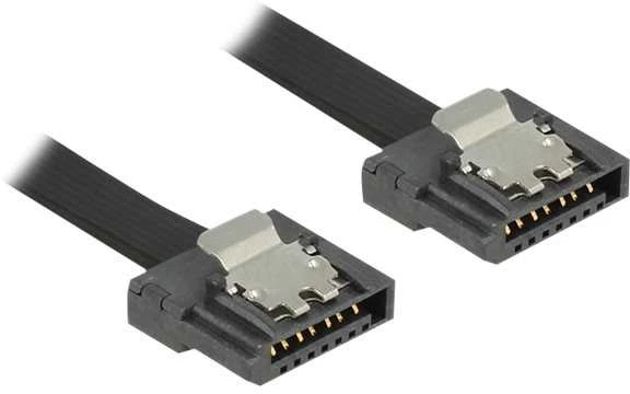 Delock SATA - SATA, 0.3m, Juodas (83840)