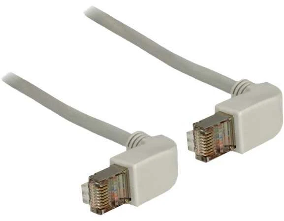 Delock Kabelis RJ45 Cat.5e S/FTP kampinis 0,5 m (83510)