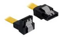 DELOCK Cable SATA 6Gb/s 50cm žemyn/staigus metalinis