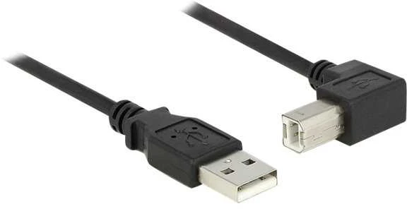 Kabelis USB Delock USB-A - USB-B 0.5 m Juodas (84809)