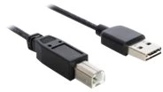 Delock kabelis EASY-USB 2.0 tipo A kištukas > USB 2.0 tipo B kištukas 0,5 m juodas