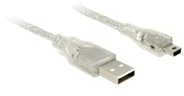 Delock 83904 USB 2.0 A tipo kištukas > USB 2.0 Mini-B kištukas USB2.0 (A tipas) kištukas iki miniUSB2.0 kištukas 0,5 m
