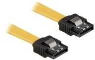 Delock SATA - SATA, 0.7m, Geltonas (82813)