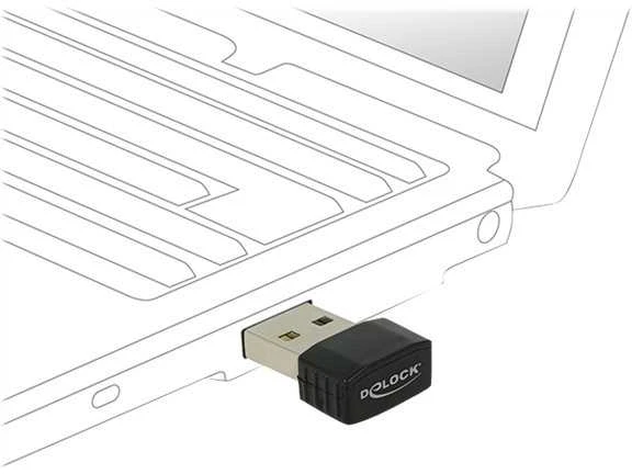 „DeLock“ WLAN USB 2.0 dviejų dažnių nano lazdelė
