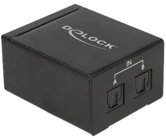 Šakotuvas Delock komutatorius DeLOCK switch 2xTOSLINK įėjimas 1xTOSLINK išėjimas