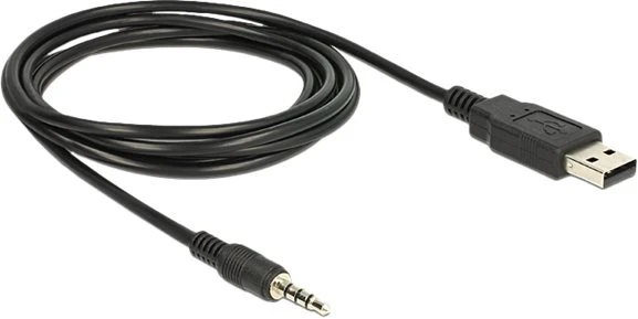 Delock Kabelis USB TTL Stecker > 2,5 mm 3 Pin Klinkenstecker 1,8 m (5 V)