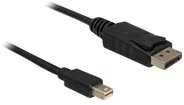 DELOCK 82698 Delock kabelis Displayport (M) -> Displayport mini (M) 1m