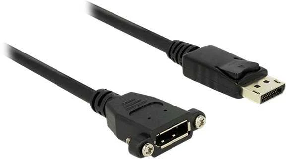 DisplayPort ilgintuvas su kištuku ir lizdu