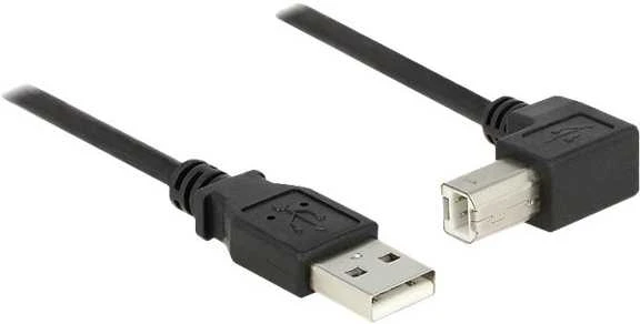 Kabelis USB Delock USB-A - USB-B 2 m Juodas (83528)