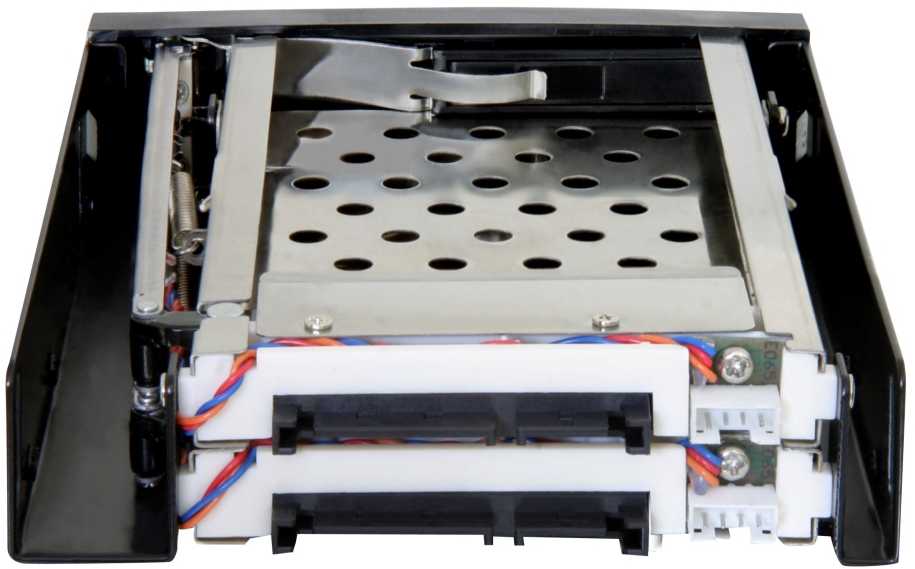 Delock 3,5" nuimamas rėmas 2 x 2,5 SATA HDD