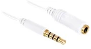 Apple Kabelis Delock Jack 3.5mm - Jack 3.5mm 2m balta (84482)