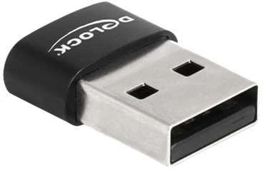 Delock USB-A į C adapteris, kampinis vaizdas