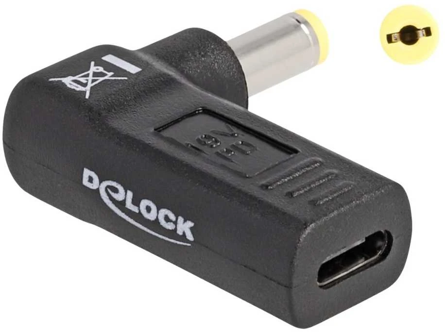 Delock Adapteris für Notebook Ladekabel USB Type-C Buchse zu Acer 5,5 x 1,7 mm