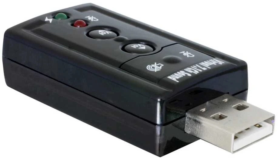 DELOCK USB garso plokštė 7.1 virtuali USB 2.0