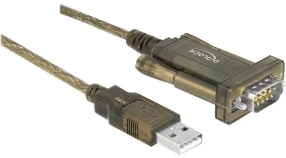 „Delock“ adapteris USB 2.0 A tipo > 1 x serijinis DB9 RS-232