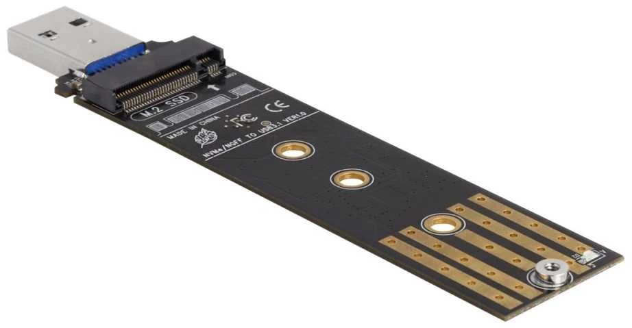Kieszeń Delock DELOCK Combo Konverter für M.2 NVMe PCIe/SATA SSD USB 3.2