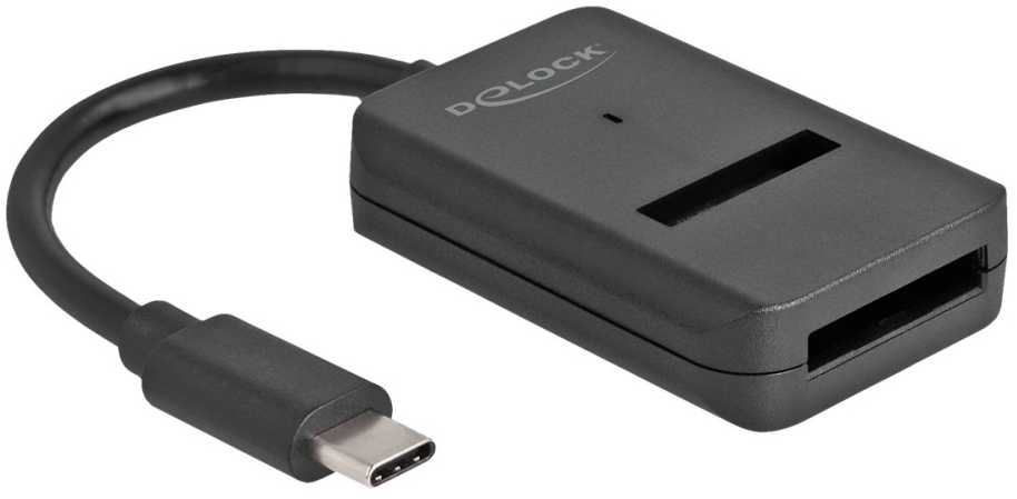 DLC DeLOCK 64198 knyginių kompiuterių dokas / jungčių replikatorius C tipo USB Juoda