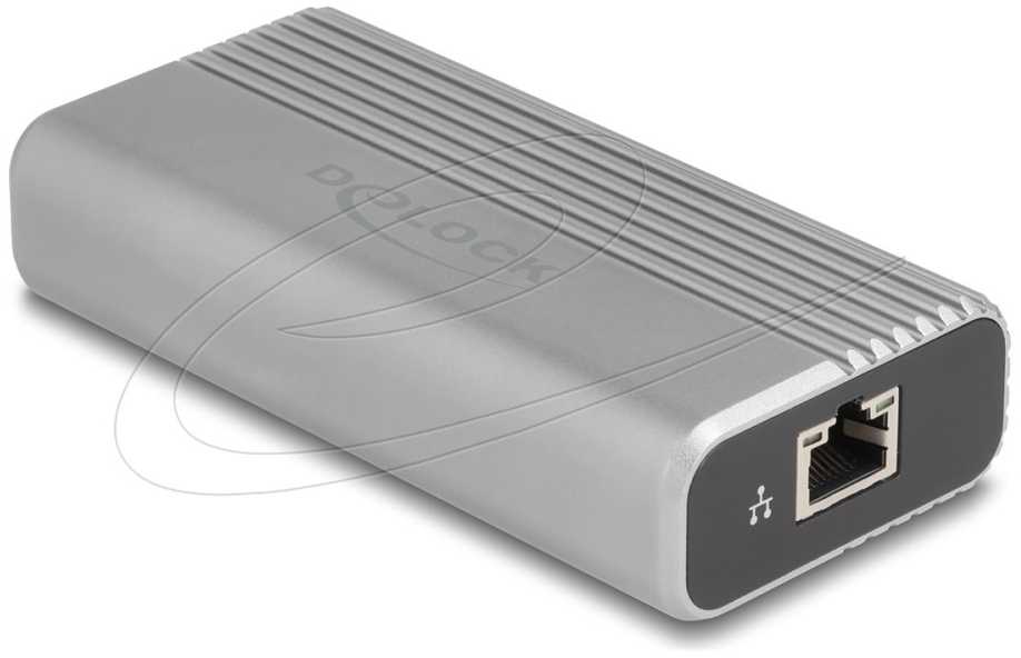DELOCK USB 40 Gbps USB-C tinklo adapteris 10GbE 1xRJ45