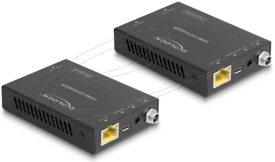 „Eaton DELOCK HDMI Extender Set AV signalo perdavimo sistema per Cat.6 kabelį 4K 60 Hz 50 m“