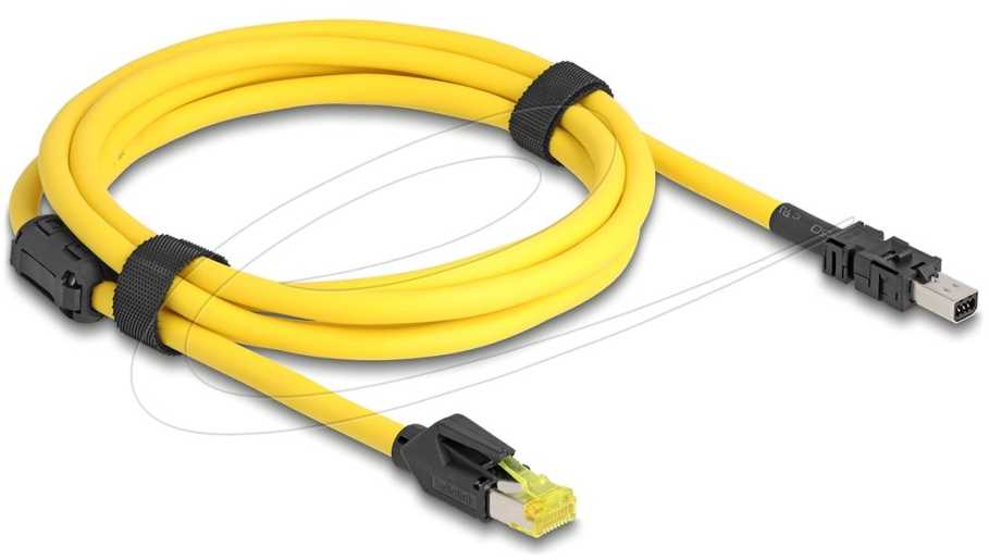 Eaton DELOCK Kabelis RJ45 Stecker Cat.6 zu Mini I/O8 Pin D-Form Typ2