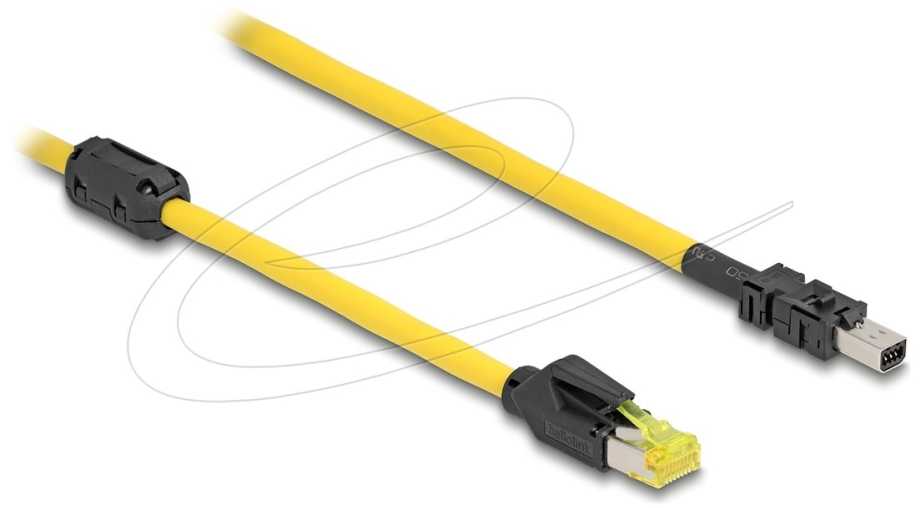 Delock DeLOCK 81252 kabelis sieciowy Juodas, Geltonas 3 m Cat6