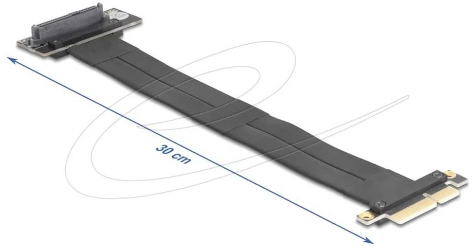 Delock DELOCK Riser Karte PCI Express 3.0x4Stecker zu U.2 SFF-8639