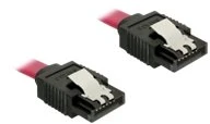 DELOCK Cable SATA 6 Gb/s 10cm tiesus/tiesus