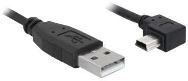 Kabelis USB Delock USB-A - miniUSB 3 m Juodas (82683)
