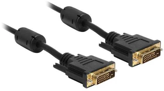 Delock Cable DVI 24+1 vyriškas > DVI 24+1 kišas 3 m juodas