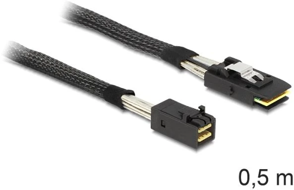 Delock Kabelis mini SAS HD SFF-8643 > mini SAS SFF-8087 0,5 m