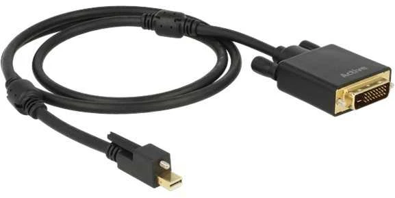Juodas 1m Mini DisplayPort - DVI adapteris