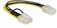 Delock maitinimo kabelis PCIE 6 kontaktų moteriškas > 8 kontaktų vyriškas PCIE