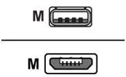 DELOCK USB kabelis A -> micro B St/St 1.00m 90° jungtis
