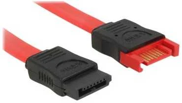 DELOCK 83953 Delock ilgintuvas SATA 6 Gb/s kištukinis > SATA moteriška 30 cm raudona