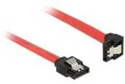 Delock SATA - SATA, 0.3m, Raudona (83978)